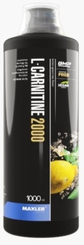 Аминокислотный комплекс Maxler L-CARNITINE 2000 лимон, зеленый чай