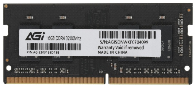 Оперативная память AGI AGI320016SD138-ST 16 Гб
