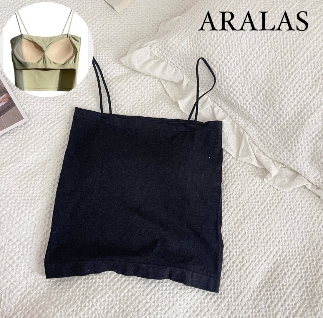 Топ ARALAS черный