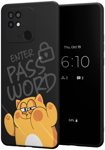 Чехол для Xiaomi C40, Redmi 10C рисунок
