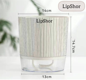 Горшок для дома, для улицы, для балкона LipShor , пластик