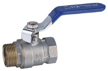 Кран шаровый STA резьбовой (BP/HP) 1006 Ду 50 (2)