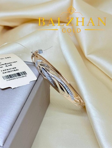 Dani DANI-KR-BR-486 длина 18 см, вес 6.21 г золото, плетение обод