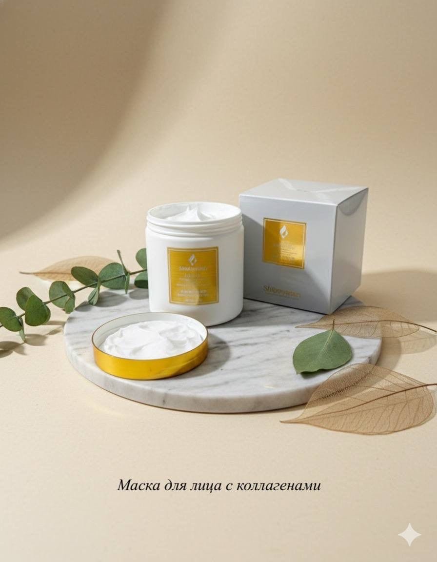 Маска для лица Shiboyiran крем Collagen 500 г