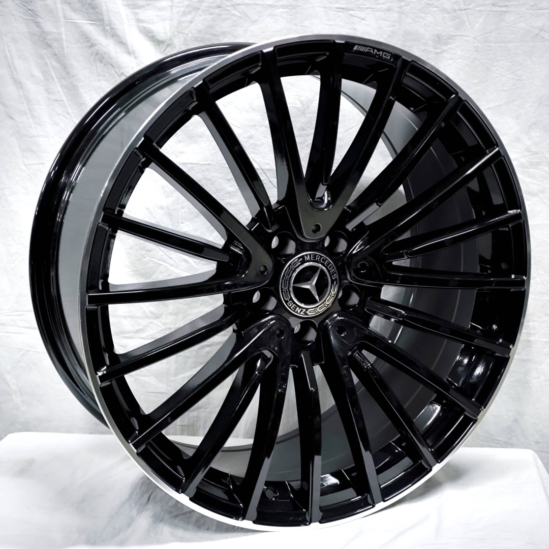 RNO 1779 8.5/9.5x20/5x112 D66.3 ET35.4 4 диска черный, серебристый