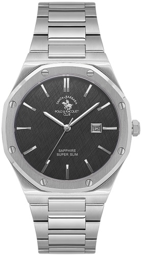 Кварцевые Santa Barbara Polo & Racquet Club SB.1. 10673-2 нержавеющая сталь