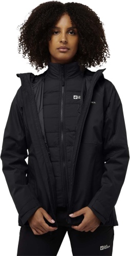 Демисезонная куртка Jack Wolfskin черный