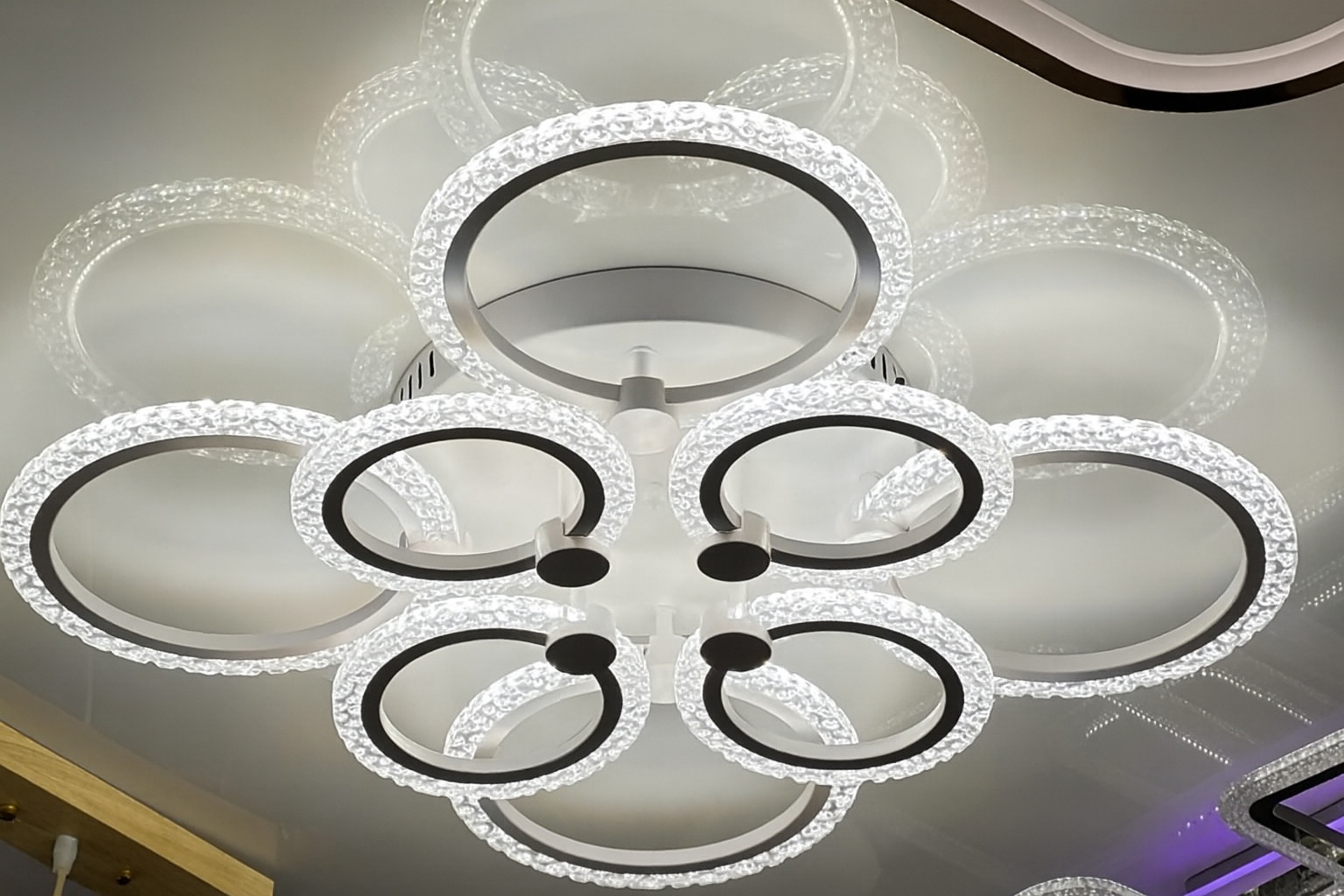 Люстра потолочная SVETALMATY.KZ LED, кол-во ламп: 8 шт