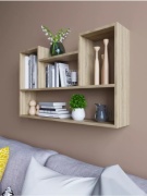 Полка 30332162_210877372, 90х16x55 см, бежевый