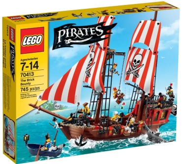 Конструктор LEGO Баунти из кирпича 70413, деталей 745 шт