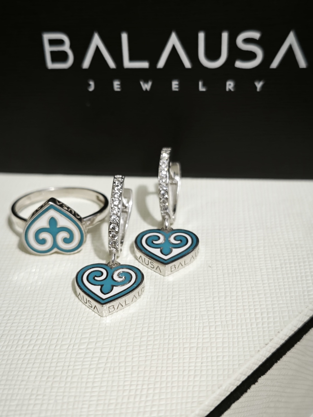 Balausa Jewelry Е188-2(1-11) 18р. вес 7.3 г серебро, фианит, эмаль