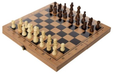 Шахматы,нарды и шашки 3 в 1 дерево 39x39 см