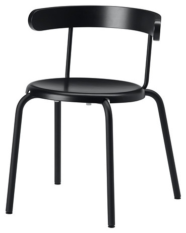 Стул IKEA YNGVAR, 71x53x51 см, серый 1 шт.