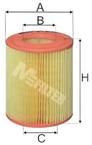 MFilter воздушный фильтр A 872