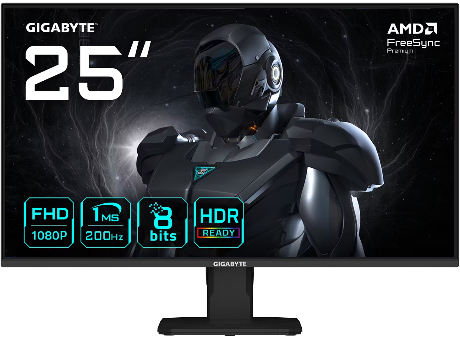 Монитор 24.5" GIGABYTE GS25F2 черный