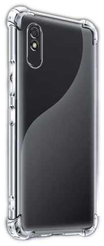 Чехол для Xiaomi Redmi 9a прозрачный