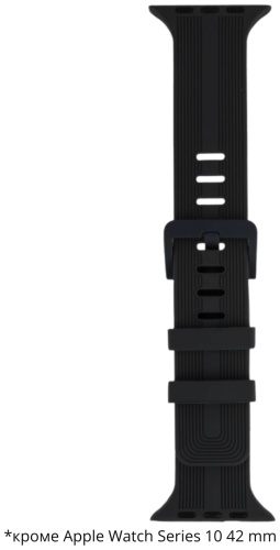 Ремешок S&M для Apple Watch Series 6, Watch Series 7, Watch Series 8, Watch SE, Watch SE 2nd Gen черный
