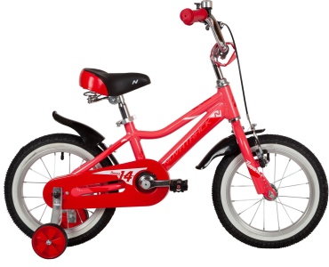 Велосипед Novatrack NOVATRACK 14" NOVARA 2025 9 дюймов красный