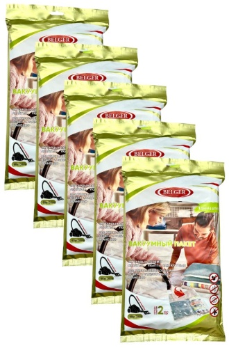 Вакуумный пакет Belger 710535347388 полиэтилен 130 см 5 шт