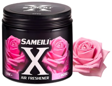 SAMEILI ароматизатор гелевый X306 SAMEILI X306 Ароматизатор гелевый rose-роза 220 мл