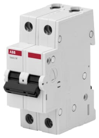 ABB автоматический выключатель 2P 25 A, 4.5 кА, 220/380 В BMS412C25 2CDS642041R0254