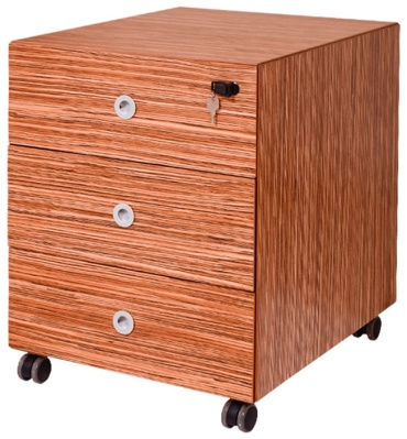 Тумба офисная Life Deco Teco, 50x64x58 см колесики