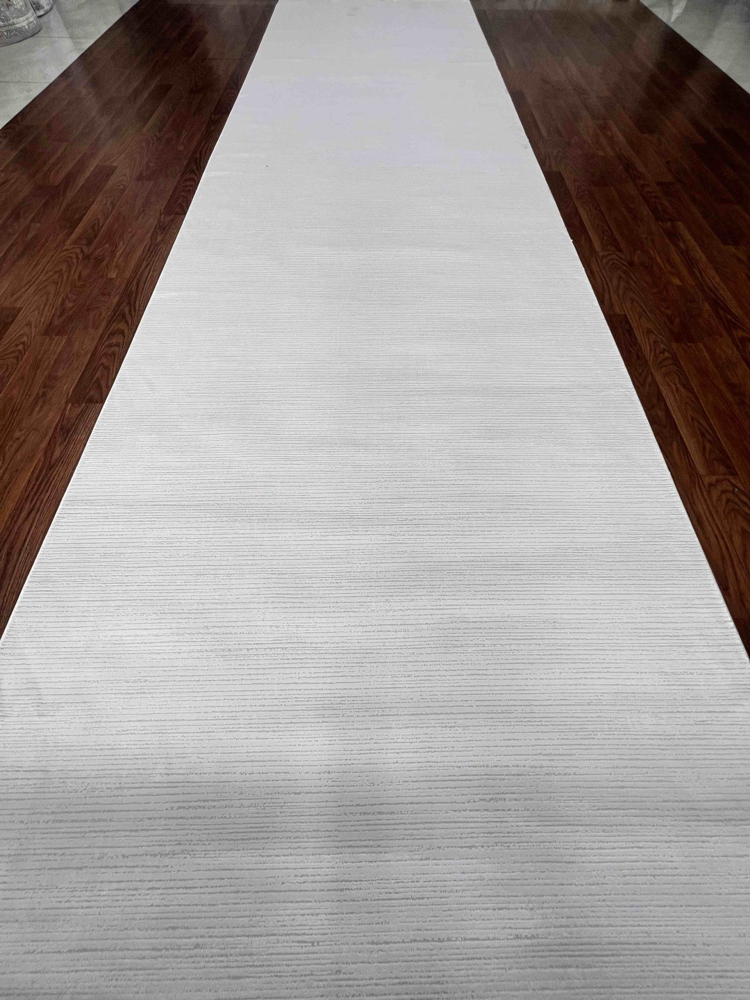 Ковровая дорожка Bal Carpet короткий ворс, хлопок, полиэстер, бамбуковый шелк, 150 см x 6.5 м