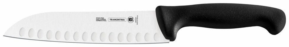 Нож сантоку Tramontina SANTOKU Professional Master 24646/007, лезвие: нержавеющая сталь 1 шт