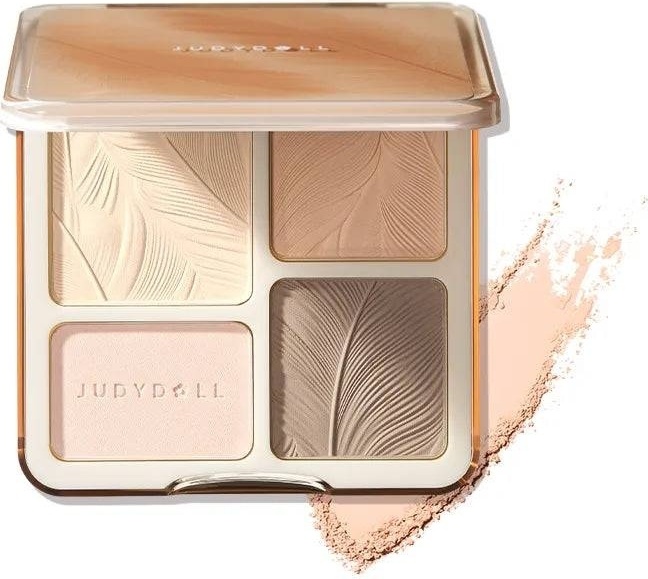 JUDYDOLL HIGHLIGHT N CONTOUR PALETTE скульптор, набор для контуринга #05