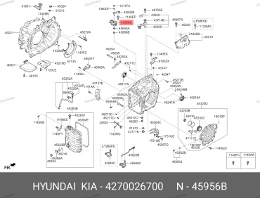 Hyundai/Kia Датчик Положения Селектора АКПП 4270026700