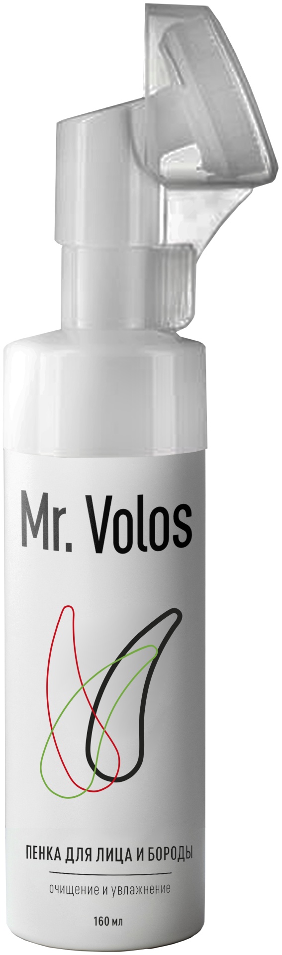 Mr.Volos Пенка для очищения бороды, усов и лица пенка 160 мл
