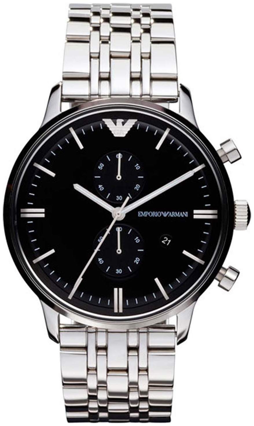 Кварцевые Emporio Armani AR0389 нержавеющая сталь