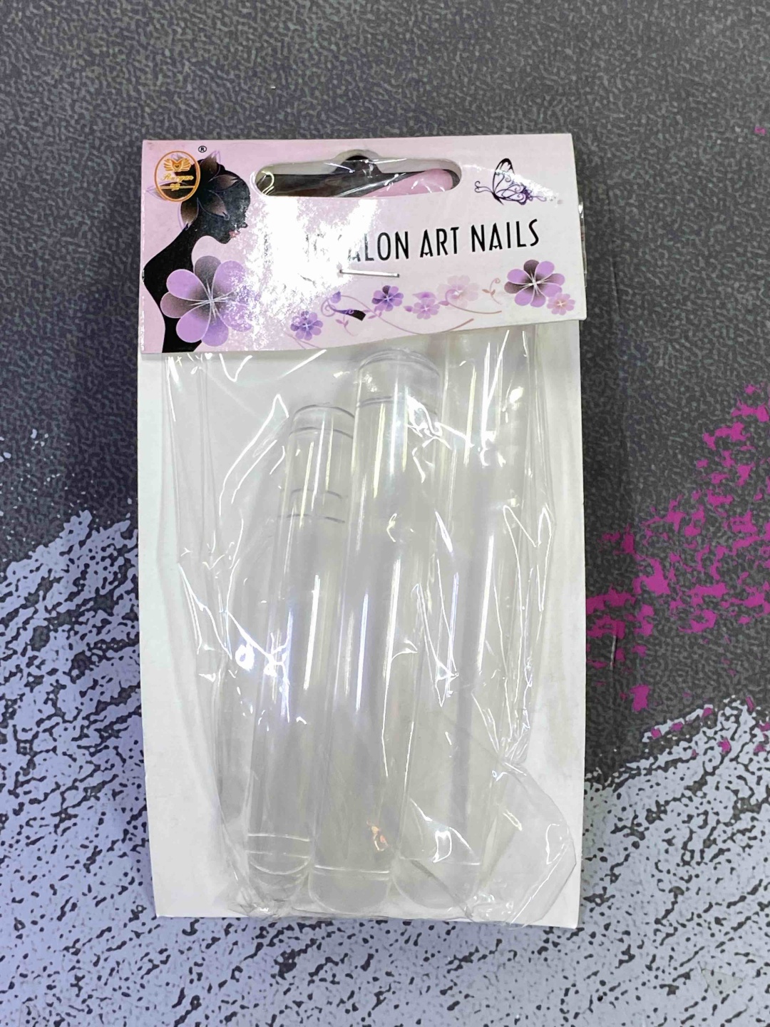 Long salon art nails верхние формы, типсы длинные, квадрат, мягкий квадрат 10 шт
