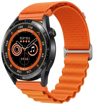 Ремешок для Huawei Watch GT 3 Pro, Watch GT 4, Watch GT 5, Watch GT 5 Pro, Watch GT 6, Watch GT 6 Pro оранжевый