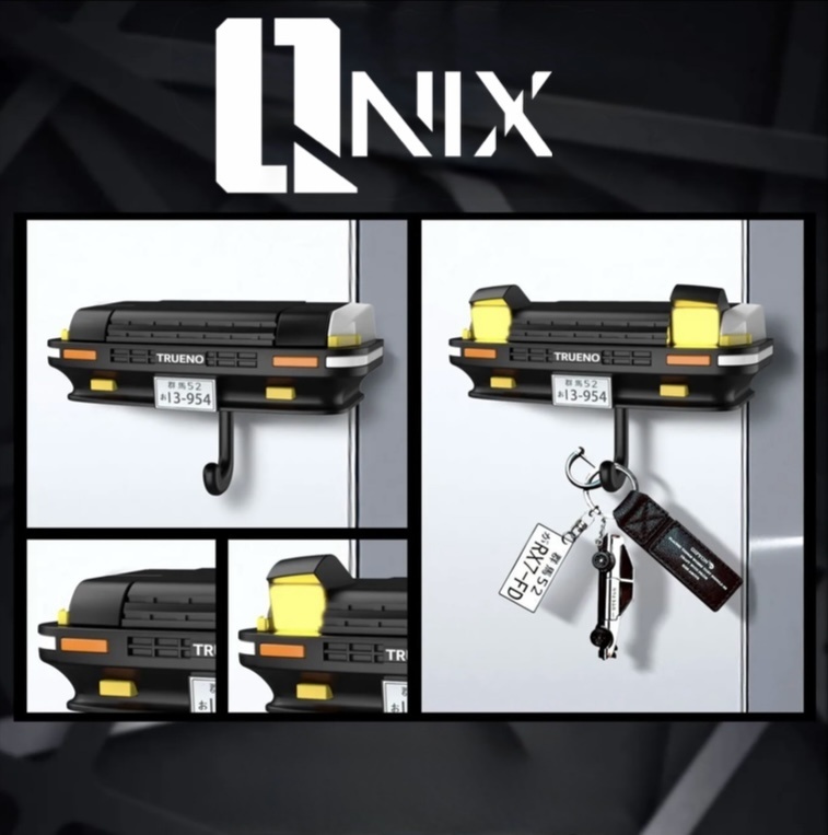 Qnix Ключница настенная, ABS пластик