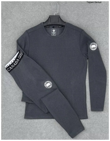 Комплект Canada Goose серый, серебристый