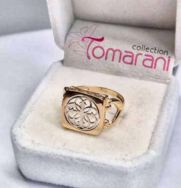 Tomarani collection BNB_TC_КазУзоры_02 размер 18 вес 2.65 г золото, без вставок