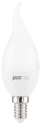 Jazzway 9W Е14, светодиодная, теплый белый