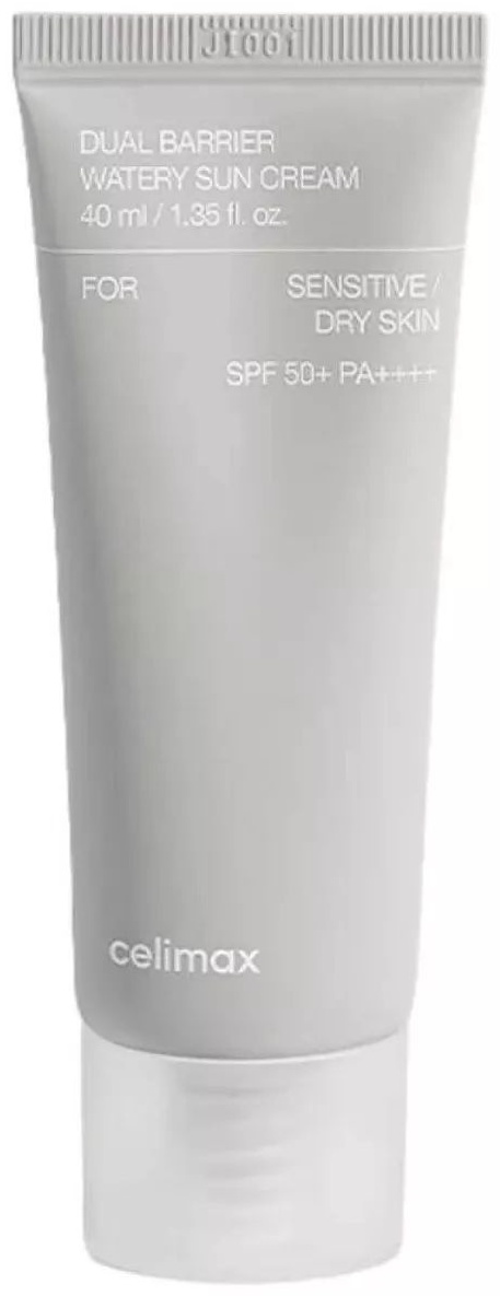 Celimax крем Dual Barrier Watery Sun SPF50 для лица, для зоны декольте 40 мл, фото 7