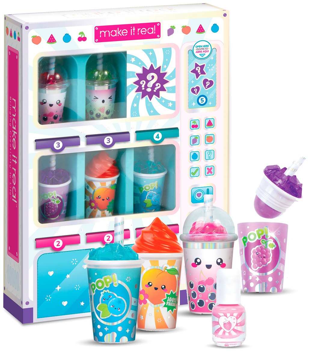 Make It Real Fruity Beauty Cosmetics Vending Machine набор 3+