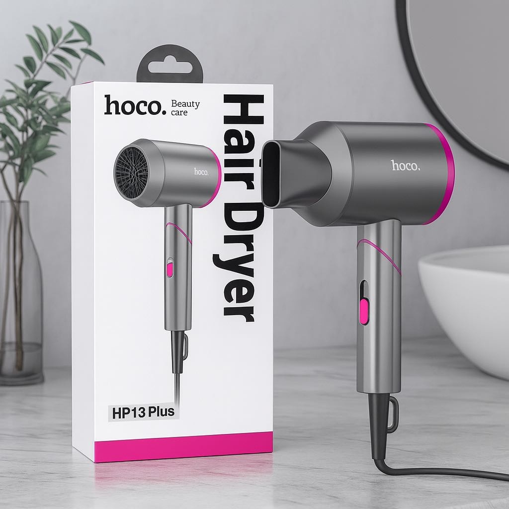 Hoco HP13 Plus фен серый