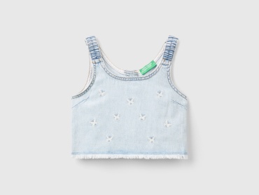 Топ UNITED COLORS OF BENETTON синий