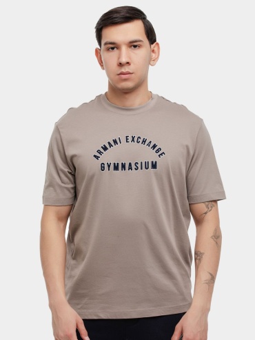 Футболка Armani Exchange розовый