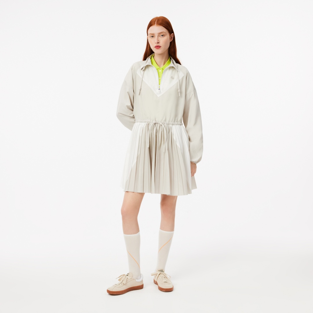 Повседневное платье LACOSTE бежевый