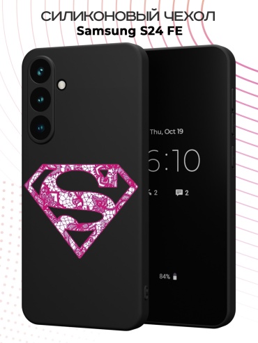 Чехол для Samsung S24 FE рисунок