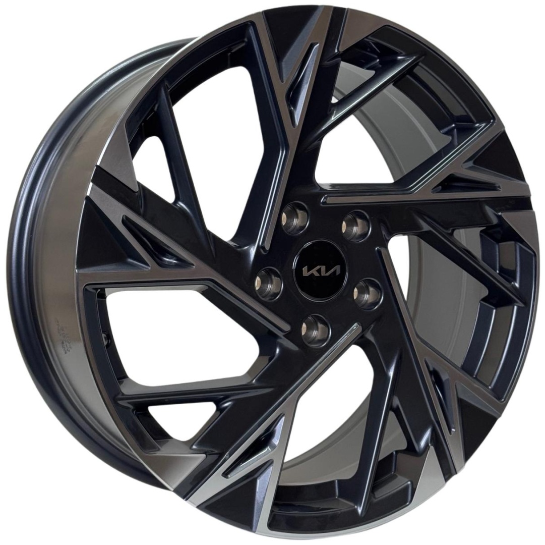 Wheels 1216DD 7.5x18/5x114.3 D67.1 ET49 4 диска серый, хром