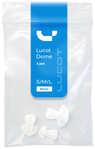 Lucot вкладыши для слухового аппарата Dome 3 шт