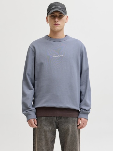 Свитшот Jack&Jones голубой