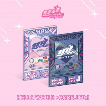 KCRUSH UNICODE - HELLO WORLD : CODE J EP.1 TYPE 2 Version SET
