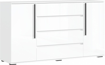 Комод МИФ Норд, 160x45x90 см, белый